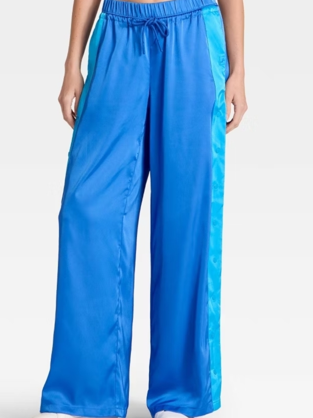JoyLab Women's Low-Rise Satin Tear Away Track Pants - XL